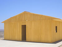 Casa para campamento prefabricado en madera
