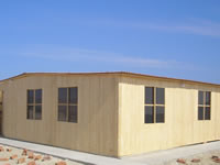 Casa de playa prefabricada en madera